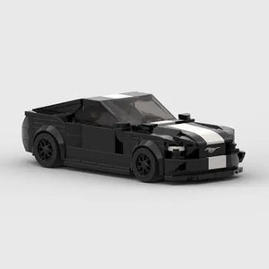 Ford Mustang Hoonicorn Car Speed Champion Racer Building Block