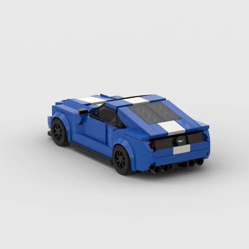 Ford Mustang Hoonicorn Car Speed Champion Racer Building Block